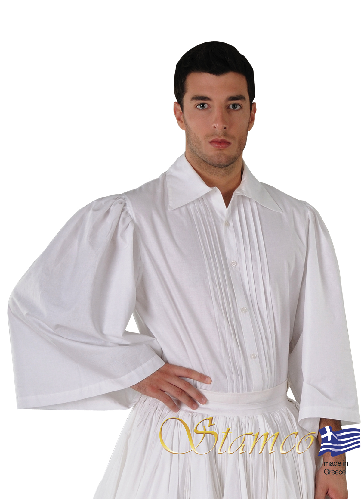 Evzonas Shirt Greek Costume : greek-costumes.com