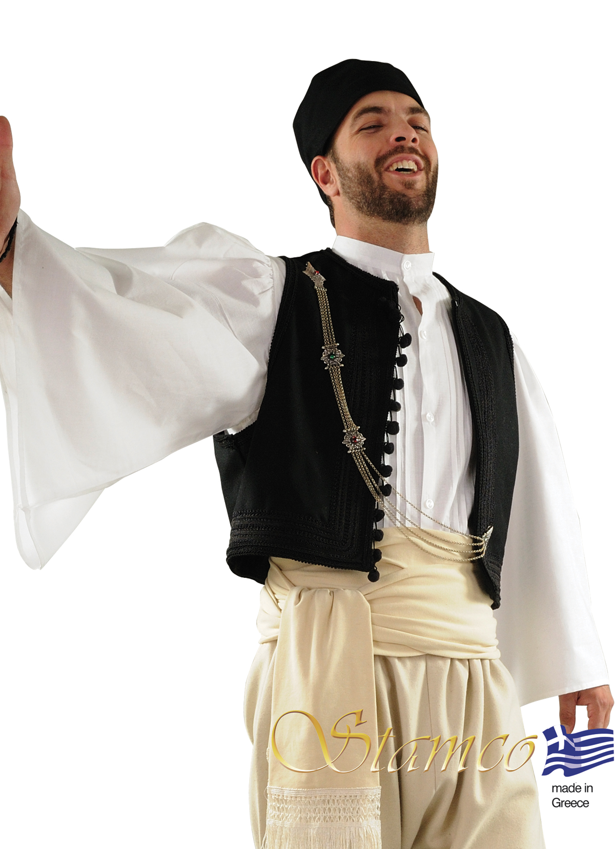 Vest With Embroidery Greek Costume : greek-costumes.com