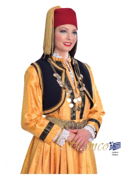 Greek Costume Kastoria with Embroidered Vest 