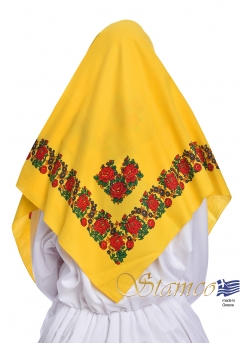 Greek Cotton Scarf of Rhodos and Kos