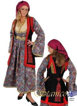 Costume Epirus Woman with Embroidery