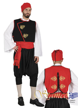 Costume Cyclades With Embroidery