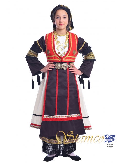 Greek Costume Karagouna Girl 