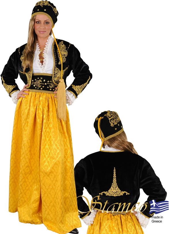 Costume Amalia Embroidered Gold