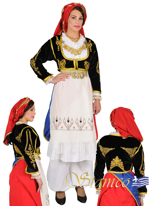 Costume Crete Embroidered
