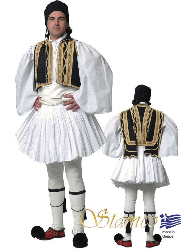 Costume Evzonas Man Black