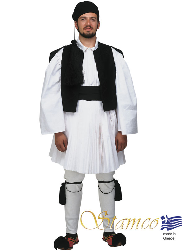 Costume Tsolias Man Black