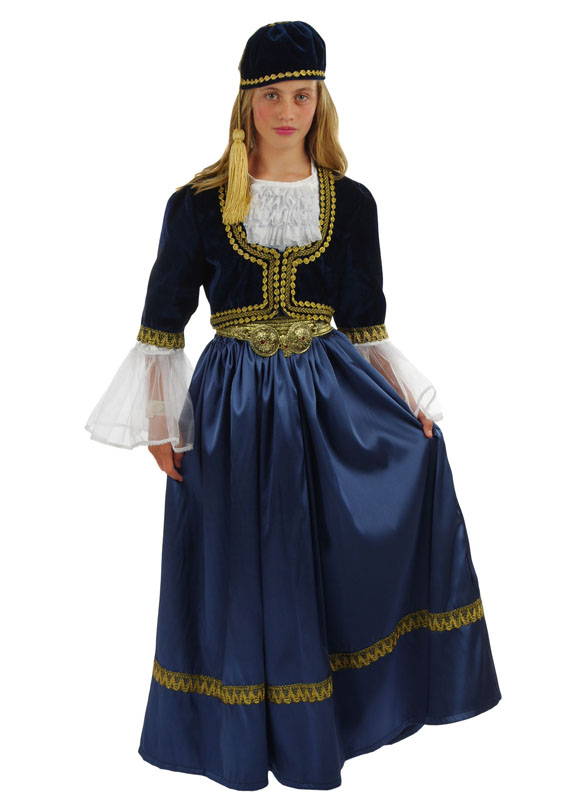 Costume Amalia Girl Blue