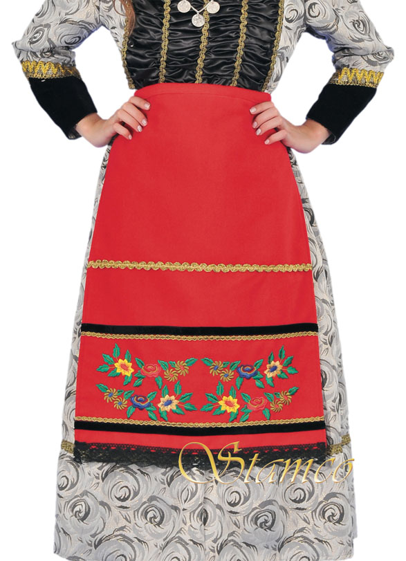 Embroidered Apron