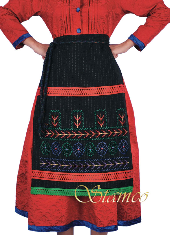 Embroidered Apron