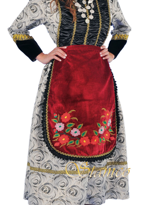 Embroidered Apron